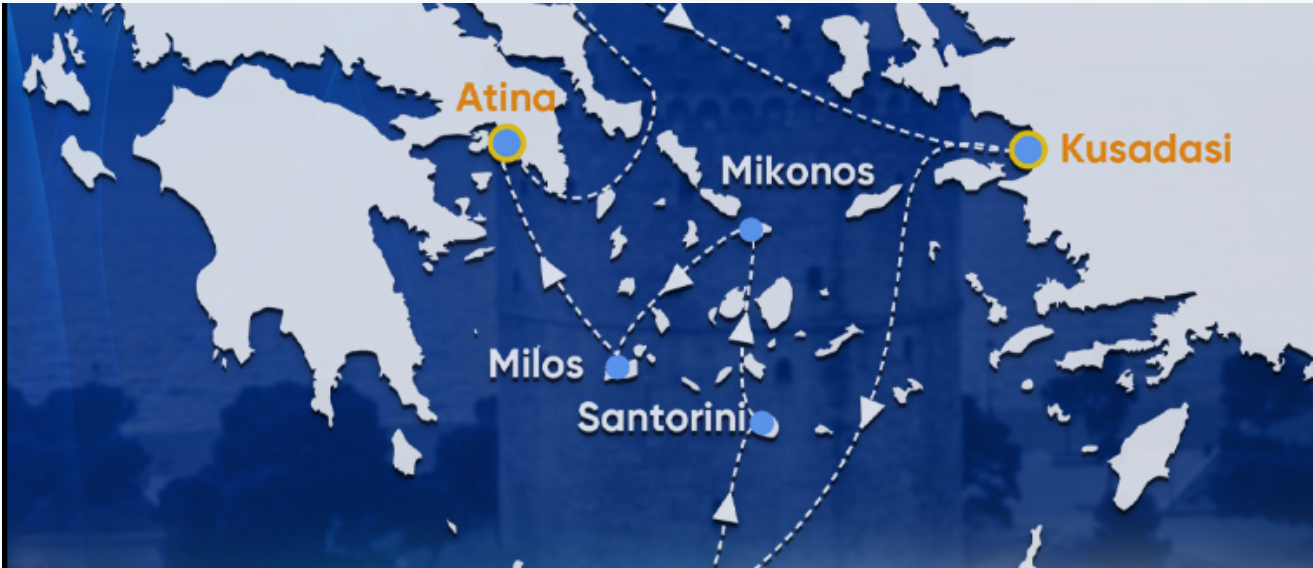 Крстарење 7 ноќи од Солун – Јули,Август,Септември 2024